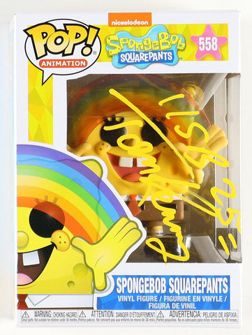 Tom Kenny Signed "Spongebob Squarepants" #558 Funko Pop! Inscribed "SB 25" (PA) (Online Order Only)