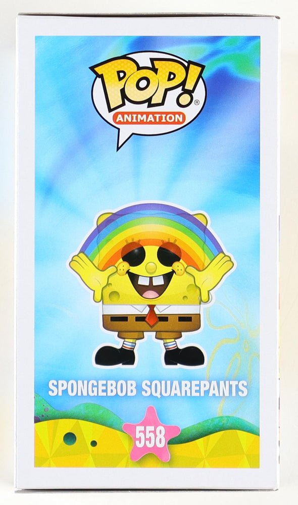 Tom Kenny Signed "Spongebob Squarepants" #558 Funko Pop! Inscribed "SB 25" (PA) (Online Order Only)
