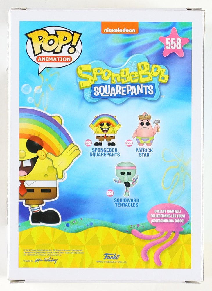 Tom Kenny Signed "Spongebob Squarepants" #558 Funko Pop! Inscribed "SB 25" (PA) (Online Order Only)