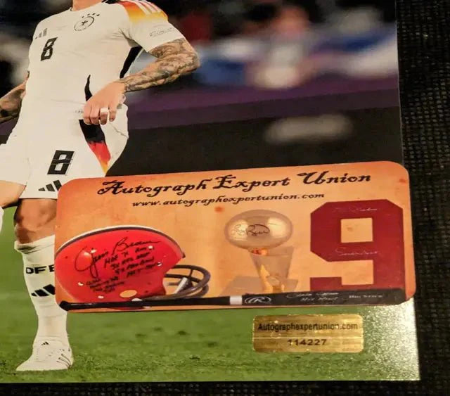 Toni Kroos Auto Signed 8x10 Photo with coa (Online Order Only)