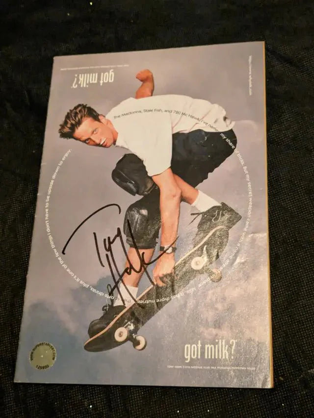 Tony Hawk Signed Comic Book with coa (Online Order Only)
