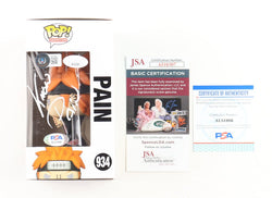 Troy Baker Signed "Naruto Shippuden" #934 Pain Funko Pop! Animation Vinyl Figure Inscribed "Know Pain" (PSA & JSA & Beckett) (Online Order Only)