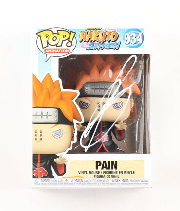 Troy Baker Signed "Naruto Shippuden" #934 Pain Funko Pop! Animation Vinyl Figure Inscribed "Know Pain" (PSA & JSA & Beckett) (Online Order Only)