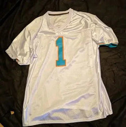 Tua Tagovailoa Miami Dolphins autographed jersey with COA (Online Order Only)