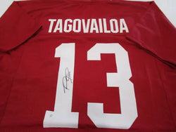 A Tua Tagovailoa of the Alabama signed autographed football jersey PAAS COA 133 (Online Order Only)