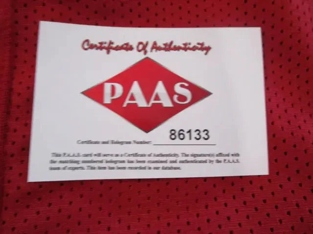 A Tua Tagovailoa of the Alabama signed autographed football jersey PAAS COA 133 (Online Order Only)