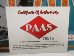 Tua Tagovailoa of the Miami Dolphins signed autographed metal license plate PAAS COA 515 (Online Order Only)
