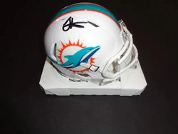 Tyreek Hill Miami Dolphins Autographed Riddell Mini Helmet GA coa (Online Order Only)