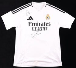 Vinicius Jr., Rodrygo & Eder Militao Signed Real Madrid Jersey L (JSA) (Online Order Only)