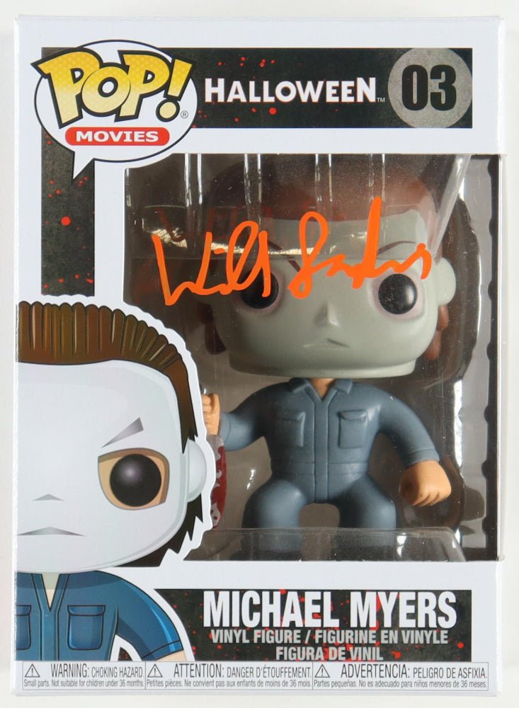 Will Sandin Signed "Michael Myers" #03 Halloween Funko Pop! Vinyl Figure (JSA) (Online Order Only)