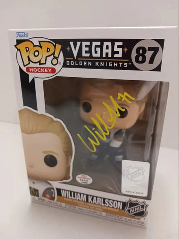 William Karlsson of the Vegas Golden Knights signed autographed Funko Pop Figure PAAS COA 406 (Online Order Only)