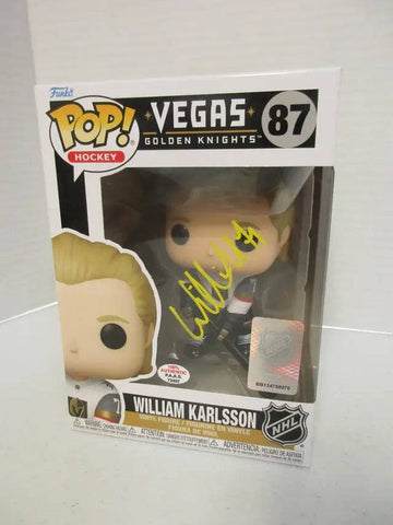 William Karlsson of the Vegas Golden Knights signed autographed Funko Pop Figure PAAS COA 407 (Online Order Only)