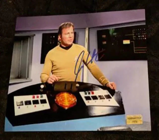 William Shatner Star Trek  autographed 8x10 photo with coa (Online Order Only)