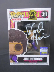Wood Harris Signed Jimi Hendrix 311 Funko Pop Rocks Heritage COA (Online Order Only)