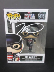 Wyatt Russell Signed Funko Pop US Agent Thunderbolts #815 Heritage COA 137362 (Online Order Only)
