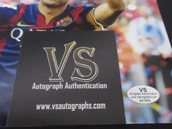 Xavi Hernandez Barcelona  Signed 8x10 Photo VSA COA (Online Order Only)