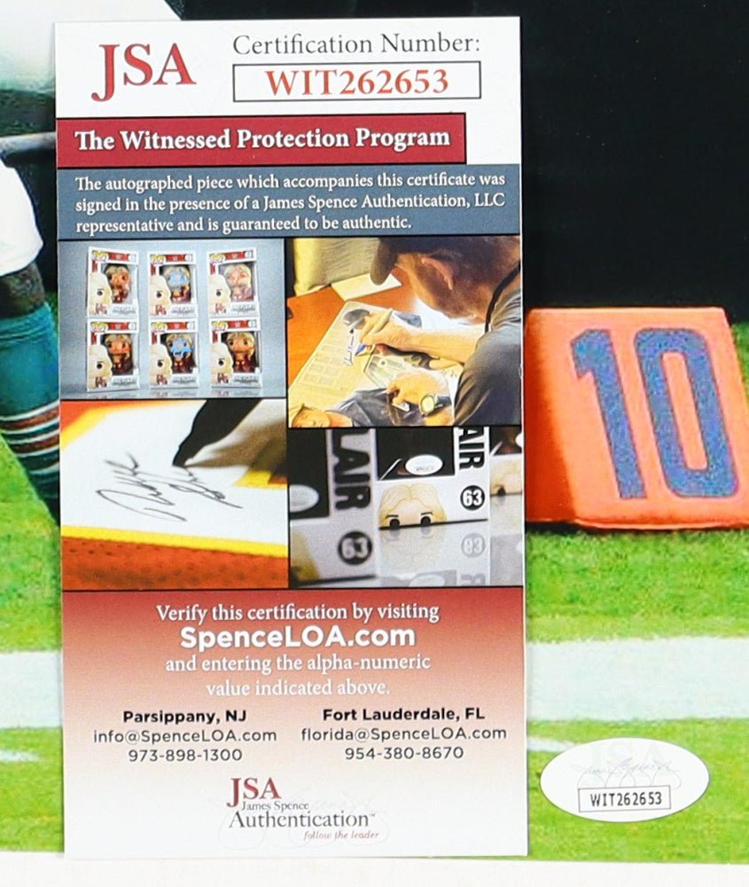 Xavien Howard Signed Dolphins 11x14 Photo (JSA) (Online Order Only)