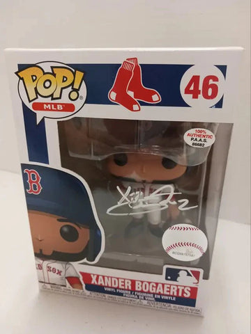 Xander Bogaerts of the Boston Red Sox signed autographed Funko Pop Figure PAAS COA 682 (Online Order Only)