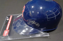 John Schreiber Boston Red Sox Autographed Rawlings Full Size Souvenir Helmet Full Time QR Hologram (Online Order Only)