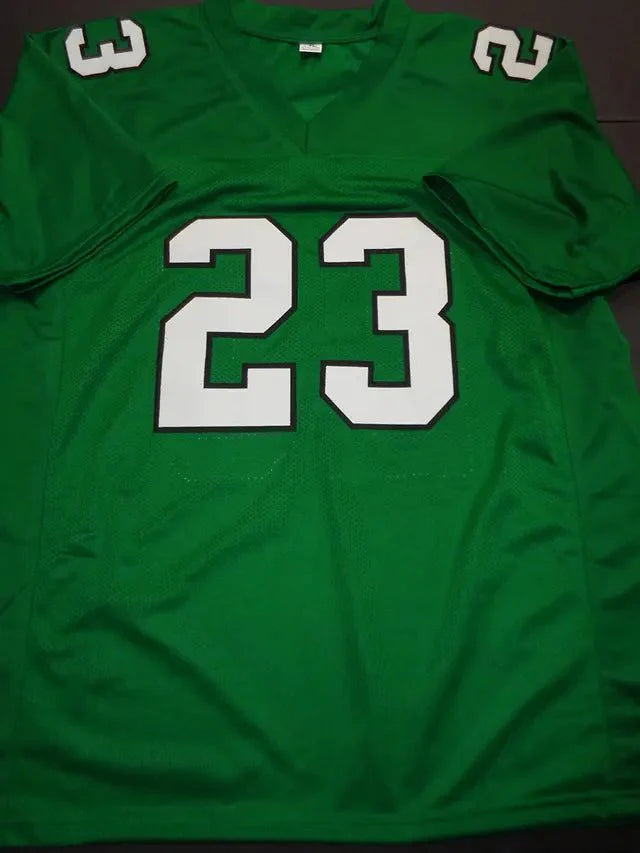 Rashaad Penny Philadelphia Eagles Autographed Custom Football Jersey Beckett Hologram (Online Order Only)
