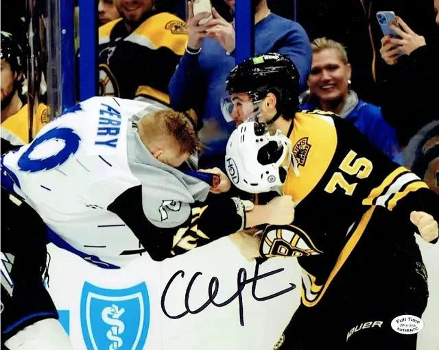 Connor Clifton Boston Bruins Autographed 8x10 Photo Full Time coa (Online Order Only)