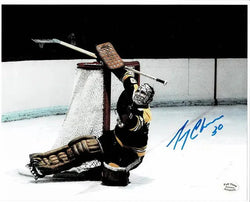 Gerry Cheevers Boston Bruins Autographed 8x10 Photo Full Time coa (Online Order Only)
