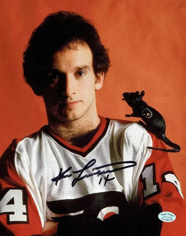 Ken Linseman Philadelphia Flyers Autographed 8x10 Photo Full Time coa (Online Order Only)