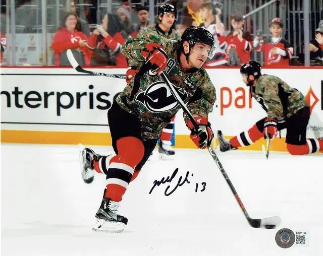 Michael Cammalleri New Jersey Devils Autographed 8x10 Photo Beckett Holo (Online Order Only)