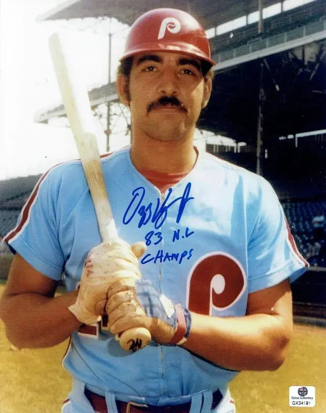 Ozzie Virgil Philadelphia Phillies Autographed 8x10 Photo GA coa (Online Order Only)