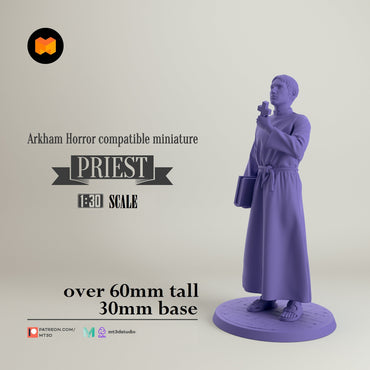 Arkham Compatible Investigator: The Priest (Father Mateo) (Online Order Only)