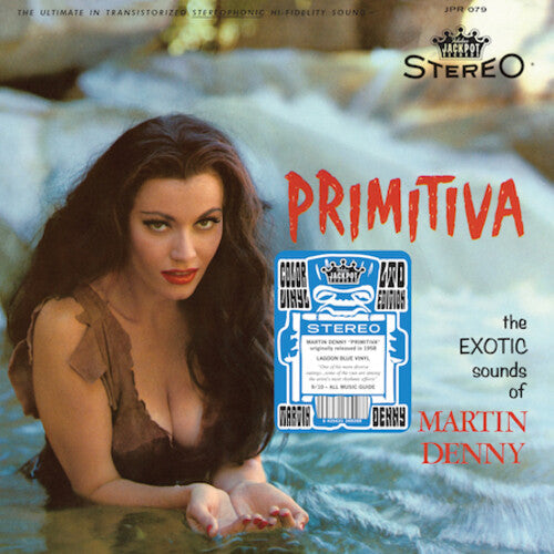 Martin Denny - Primitiva [Lagoon Blue] [Vinyl] (ONLINE ORDER ONLY)