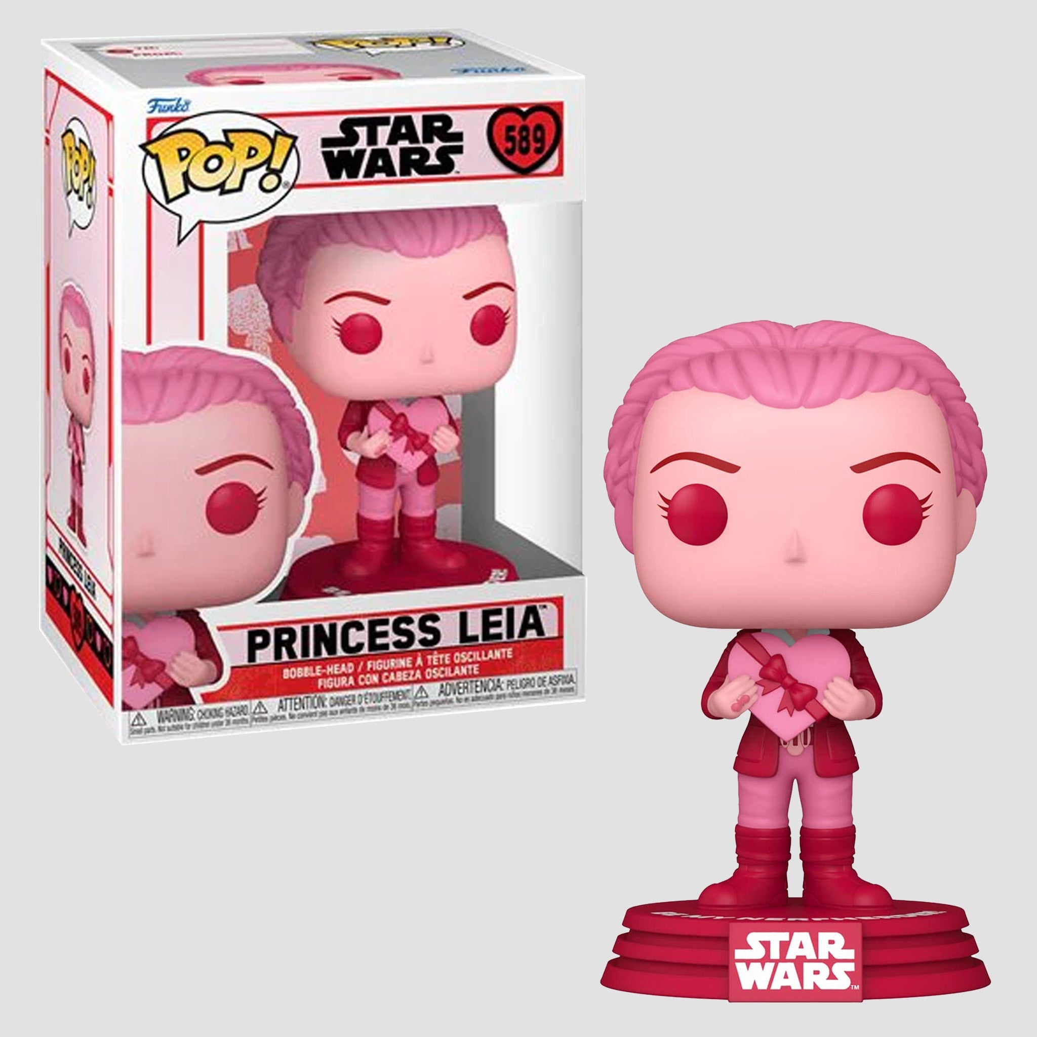 Princess Leia (Star Wars) Valentine's Day Funko Pop! (Online Order Only)