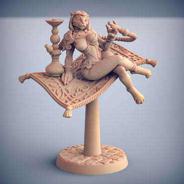 3D Printed Artisan Guild Princess Thamin - Rakshakin Pinup Rakshakin Headhunters 28mm 32mm (Online Only)