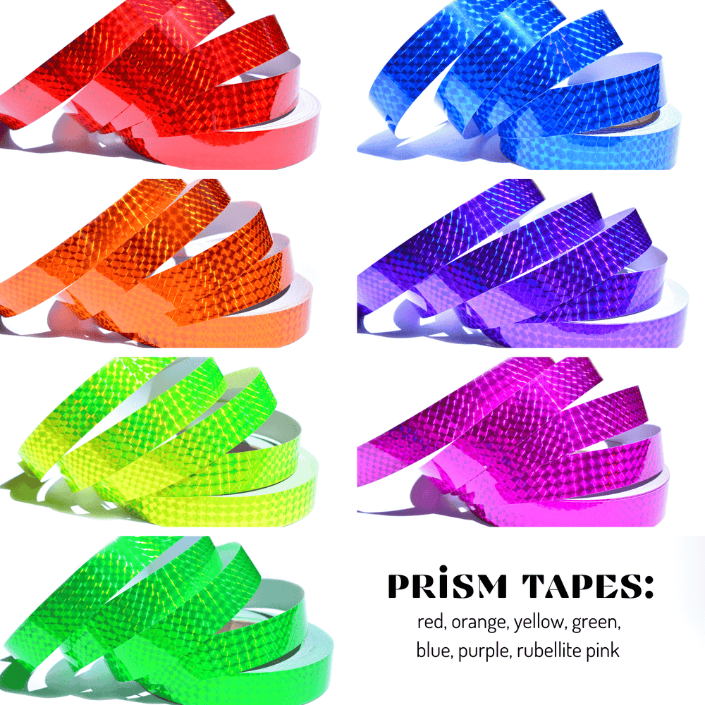 Rainbow Prism Taped Hoops ~ Beginner & Kids Fitness & Practice Hoops (ONLINE ORDER ONLY)