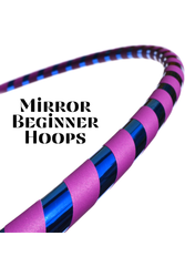 Beginner & Weighted Fitness Taped Beginner Hula Hoops | Mirror, Holographic, & Prism Deco Tapes + Gaffer Grip Tape (ONLINE ORDER ONLY)