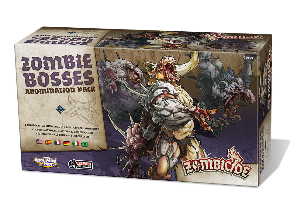 Zombicide Black Plague: Zombie Bosses Abomination Pack (ONLINE ORDER ONLY)
