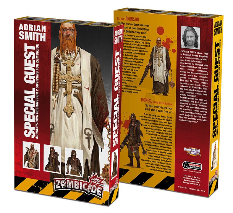 Zombicide: Guest Adrian Smith Box (ONLINE ORDER ONLY)