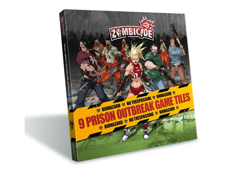 Zombicide: Prison Outbreak Tile Set (ONLINE ORDER ONLY)