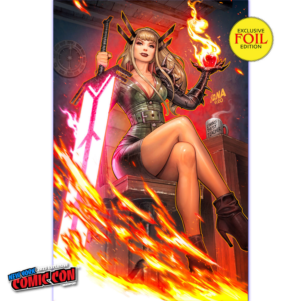[FOIL] REALM OF X #1 [FALL] UNKNOWN COMICS DAVID NAKAYAMA EXCLUSIVE NYCC FOIL VIRGIN VAR (10/25/2023) (ONLINE ORDER ONLY)