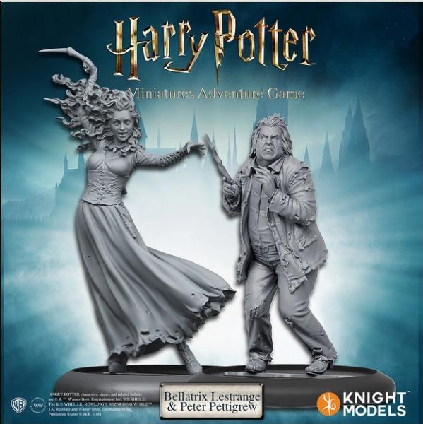 Harry Potter Miniatures Adventure Game: Bellatrix Lestrange & Peter Pettigrew Pack (ONLINE ORDER ONLY)