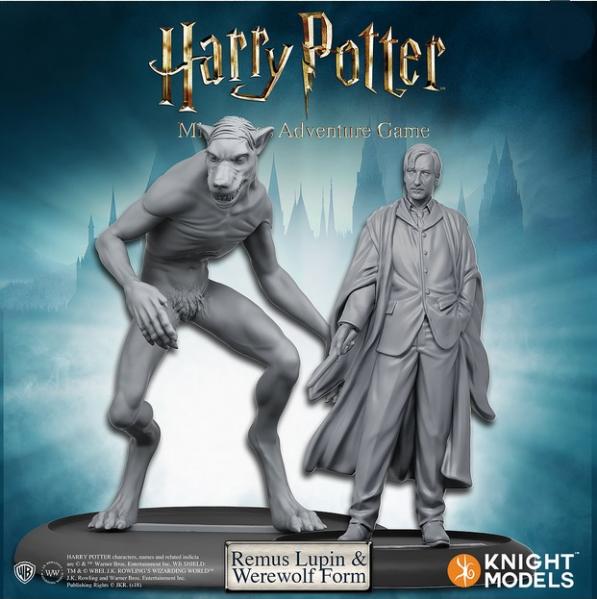 Harry Potter Miniatures Adventure Game: Remus Lupin & Werewolf Form Pack (ONLINE ORDER ONLY)