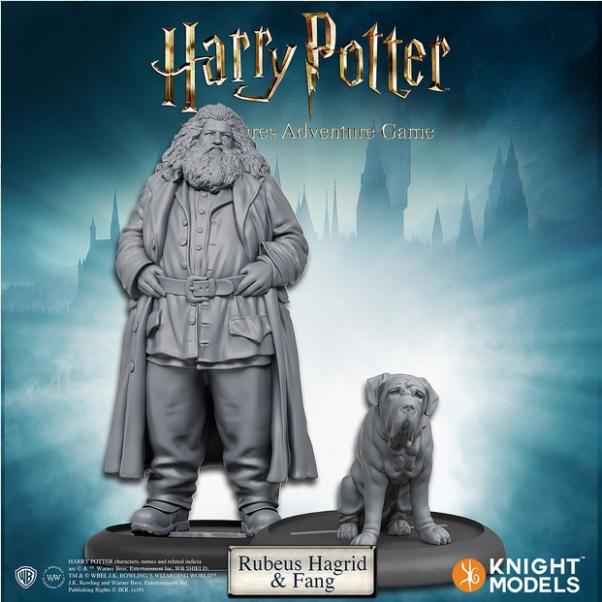 Harry Potter Miniatures Adventure Game: Rubeus Hagrid & Fang Pack (ONLINE ORDER ONLY)