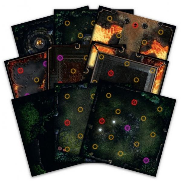 Dark Souls: The Board Game - Darkroot Basin and Iron Keep Tile Set (ONLINE ORDER ONLY)