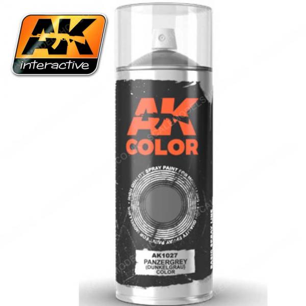 AK Spray: Panzergrey (Dunkelgrau) Color (ONLINE ORDER ONLY)