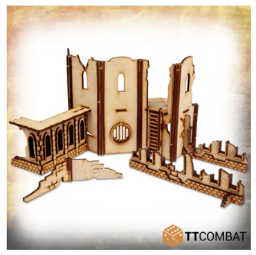 Tabletop Scenics: Castle Town Walls