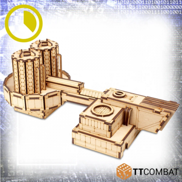 TTCombat 10mm Terrain: Sci-fi Scenics - Compound Benezia (ONLINE ORDER ONLY)