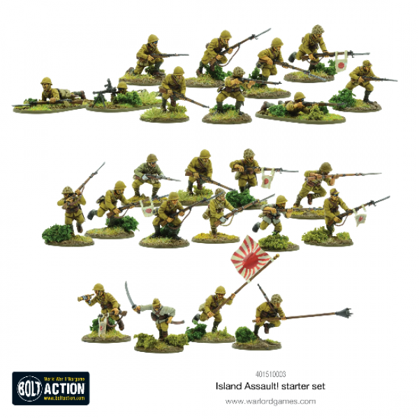 Bolt Action: Island Assault! Starter Set (2nd Edition) (ONLINE ORDER ONLY)