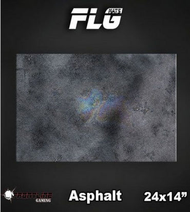 Frontline Gaming Mats: Asphalt 24x14"