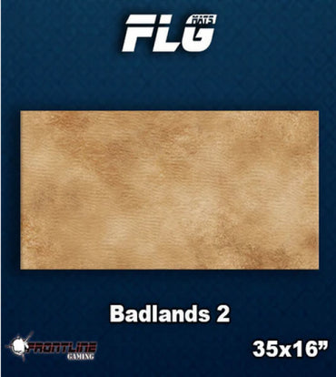 Frontline Gaming Mats: Badlands #2 35x16"