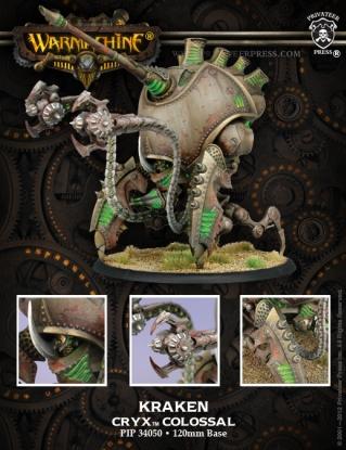 Warmachine: Cryx Kraken Colossal (ONLINE ORDER ONLY)